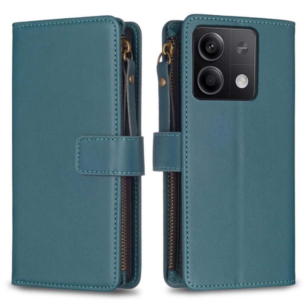 Kožený Kryt Xiaomi Redmi Note 13 4g Klasická Peněženka