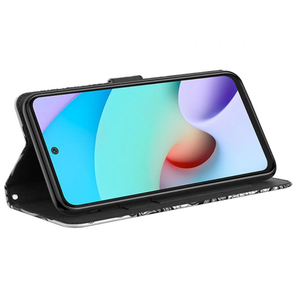 Kožený Kryt Xiaomi Redmi Note 13 4g Krajka Ve Lnaière