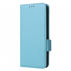 Kožený Kryt Xiaomi Redmi Note 13 4g Kožený Styl S Páskem