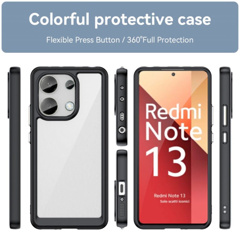 Kryt Xiaomi Redmi Note 13 4g Hybridní Barevné Hrany