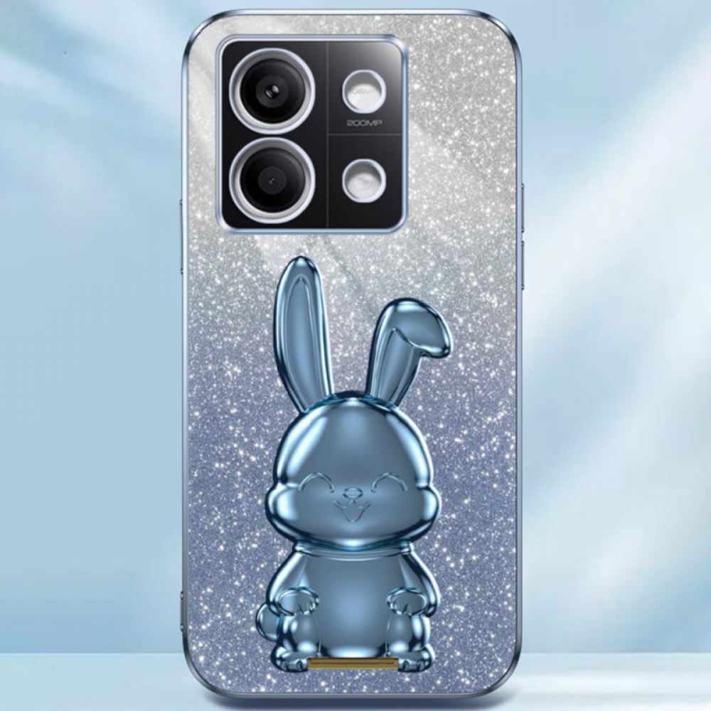 Kryt Xiaomi Redmi Note 13 4g Králík S Modrým Stojanem