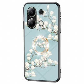 Kryt Xiaomi Redmi Note 13 4g Kryty Na Mobil Držák Na Květinový Prsten