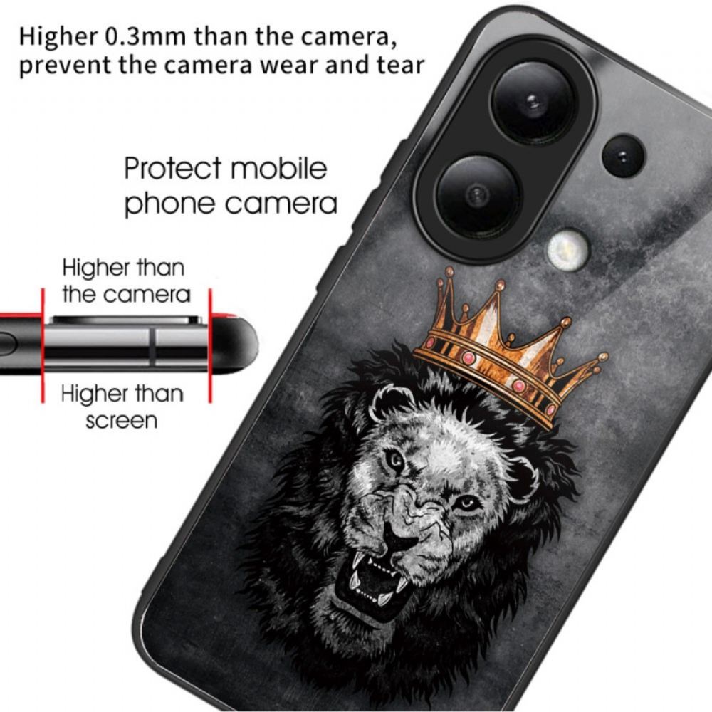 Kryt Xiaomi Redmi Note 13 4g Kryty Na Mobil Tvrzené Sklo Korunovaného Lva