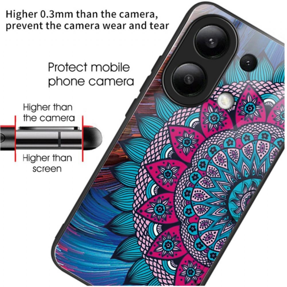 Kryt Xiaomi Redmi Note 13 4g Mandala Tvrzené Sklo