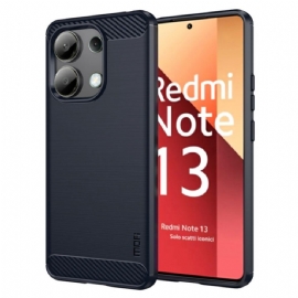 Kryt Xiaomi Redmi Note 13 4g Mofi Kartáčované Uhlíkové Vlákno
