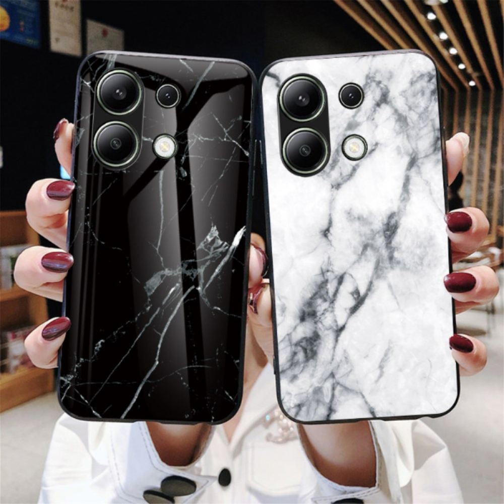 Kryt Xiaomi Redmi Note 13 4g Mramorové Tvrzené Sklo