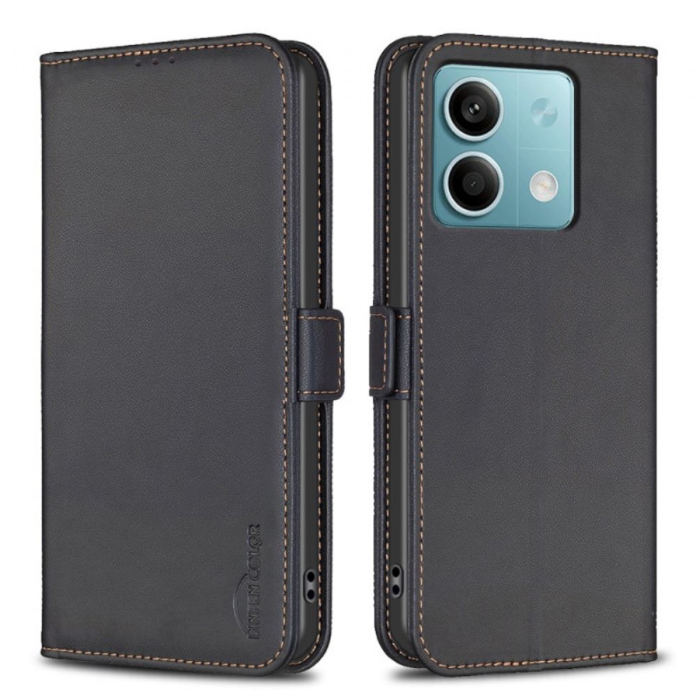 Peněženková Pouzdra Xiaomi Redmi Note 13 4g Kryty Na Mobil Barva Binfen