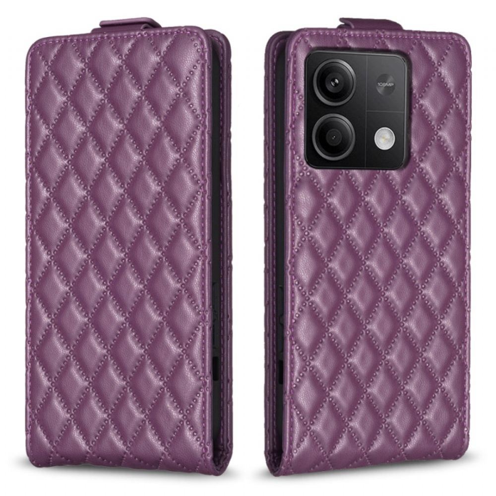 Peněženková Pouzdra Xiaomi Redmi Note 13 4g Kryty Na Mobil Prošívaná Vertikální Chlopeň