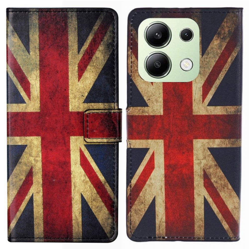 Peněženková Pouzdra Xiaomi Redmi Note 13 4g Union Jack