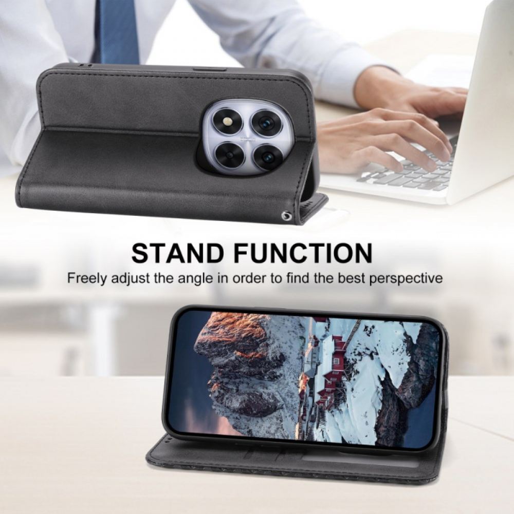 Kožené Pouzdro Folio Xiaomi Redmi Note 14 Pro 5g 3d Vzor