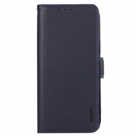 Kožený Kryt Na Xiaomi Redmi Note 14 Pro 5g Peněženka Abeek Rfid