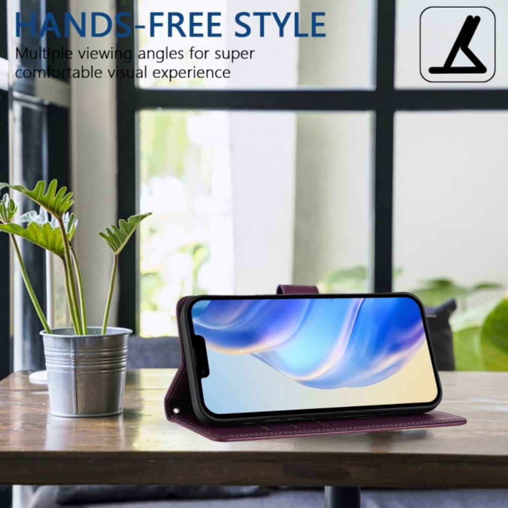 Kožený Kryt Na Xiaomi Redmi Note 14 Pro 5g Voštinový Vzor