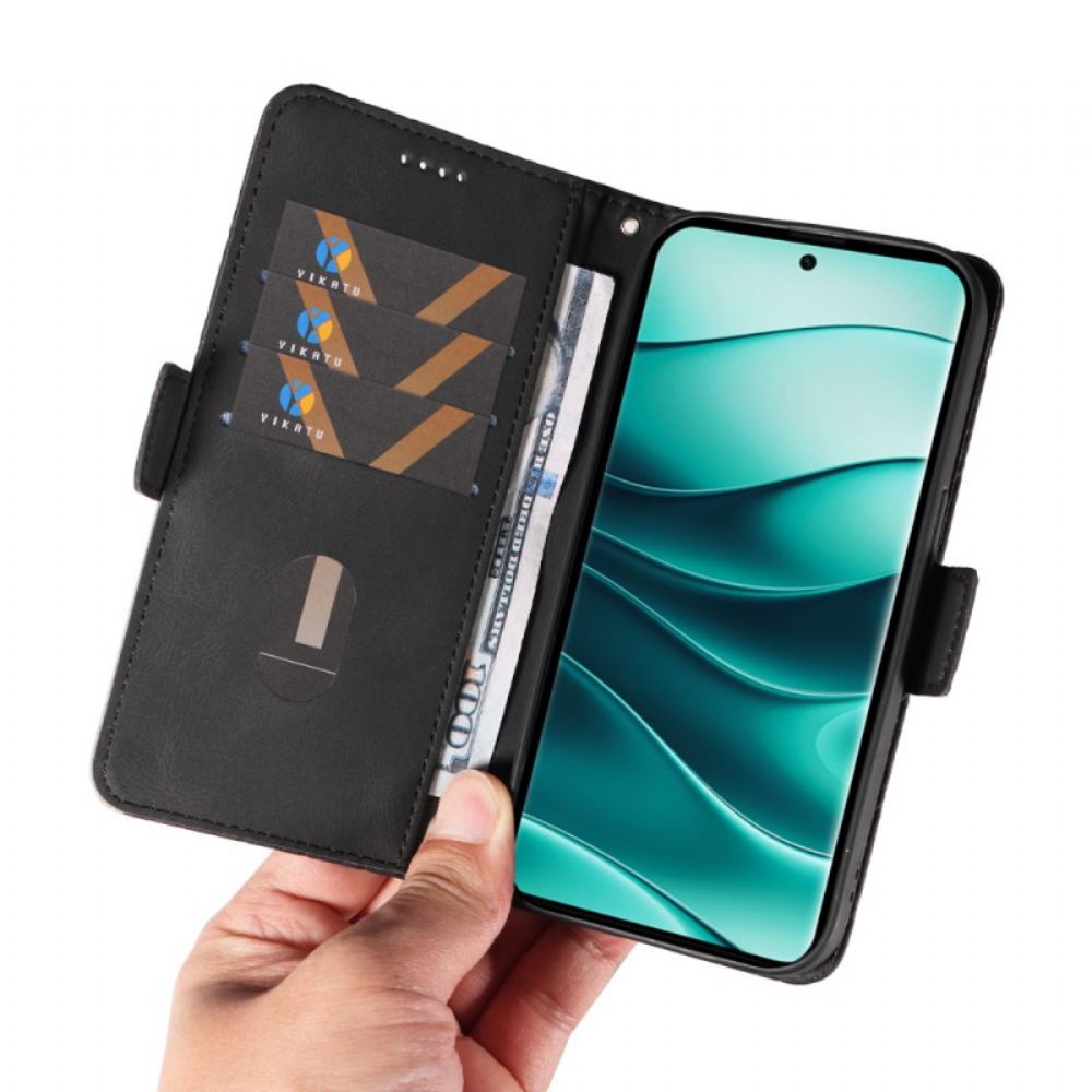 Kožený Kryt Xiaomi Redmi Note 14 Pro 5g Diamanty