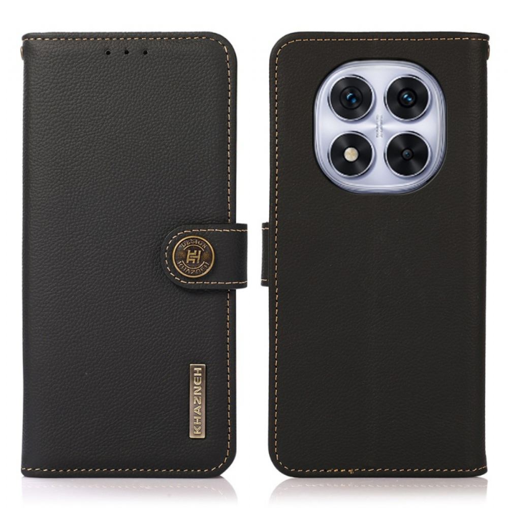 Kožený Kryt Xiaomi Redmi Note 14 Pro 5g Khazneh