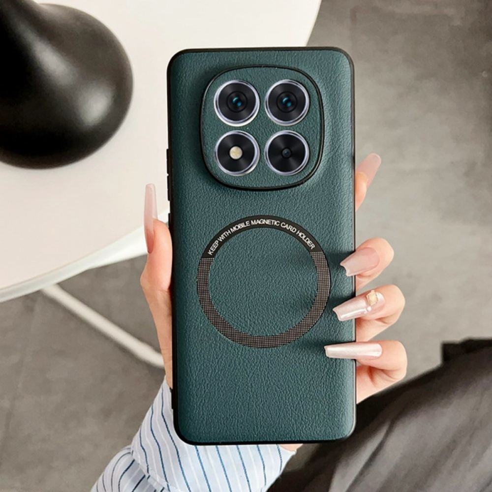 Kryt Na Xiaomi Redmi Note 14 Pro 5g Kompatibilní S Magsafe Kožený Efekt