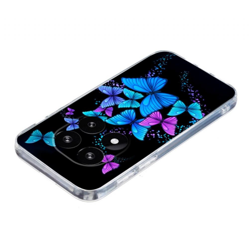 Kryt Xiaomi Redmi Note 14 Pro 5g Barevní Motýli