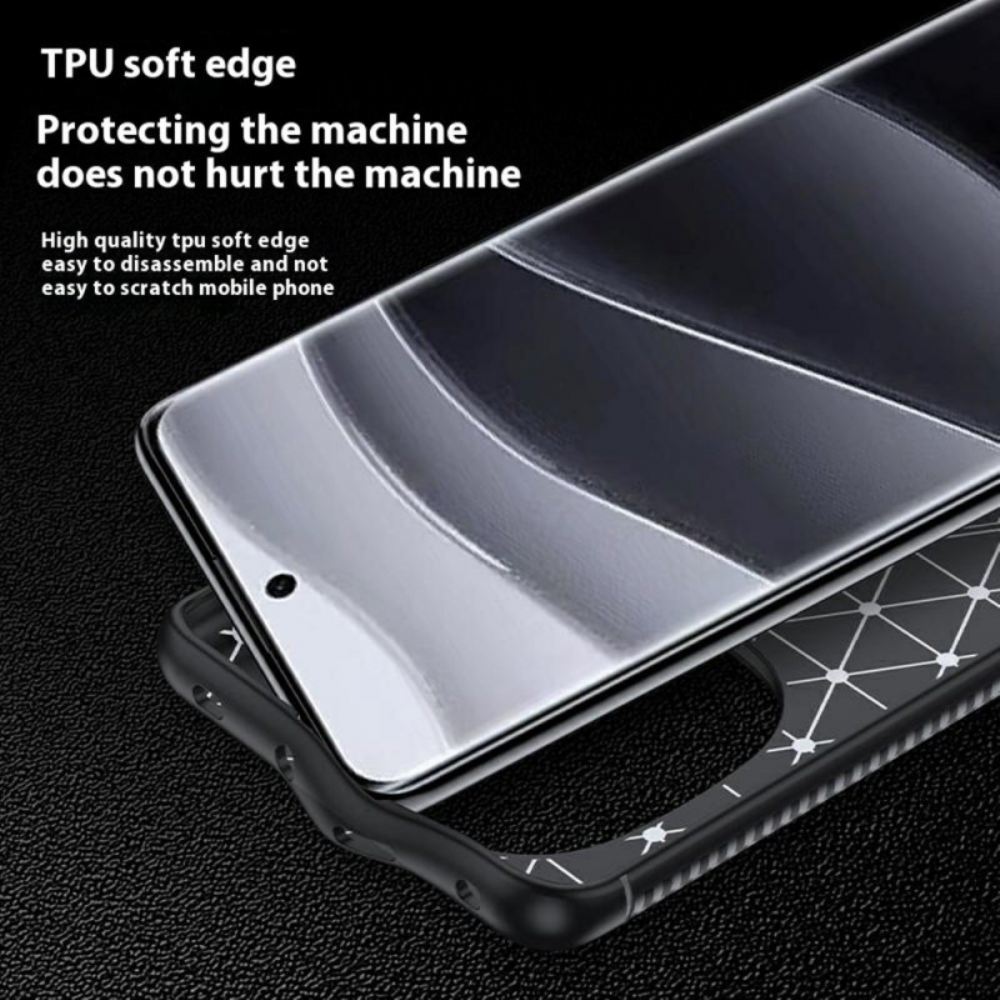 Kryt Xiaomi Redmi Note 14 Pro 5g Klasické Uhlíkové Vlákno