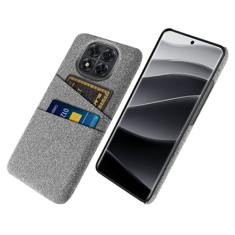 Kryt Xiaomi Redmi Note 14 Pro 5g Pouzdro Na Karty Z Látky