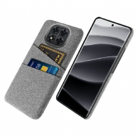 Kryt Xiaomi Redmi Note 14 Pro 5g Pouzdro Na Karty Z Látky