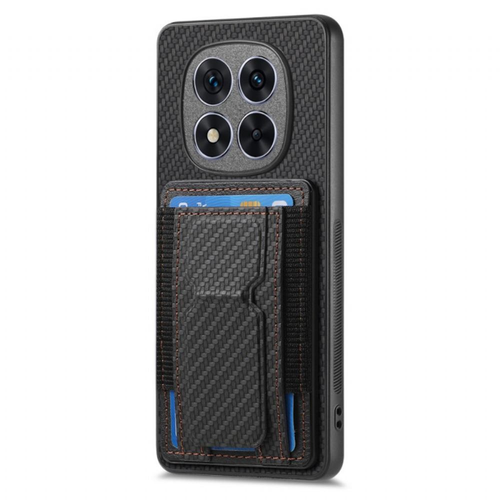 Kryt Xiaomi Redmi Note 14 Pro 5g Stojan A Držák Karet Z Uhlíkových Vláken