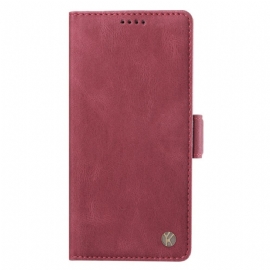 Peněženková Pouzdra Xiaomi Redmi Note 14 Pro 5g Kryty Na Mobil Ykatu Suede Effect