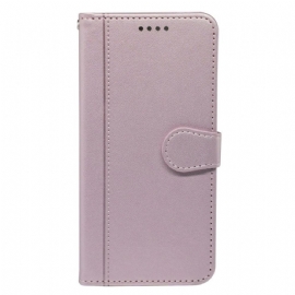 Kožený Kryt Motorola Edge 50 Stylizované