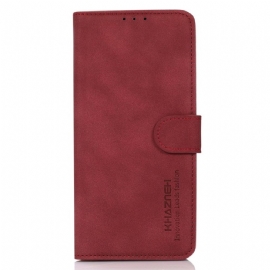 Kožený Kryt Motorola Edge 50 Vintage Khazneh