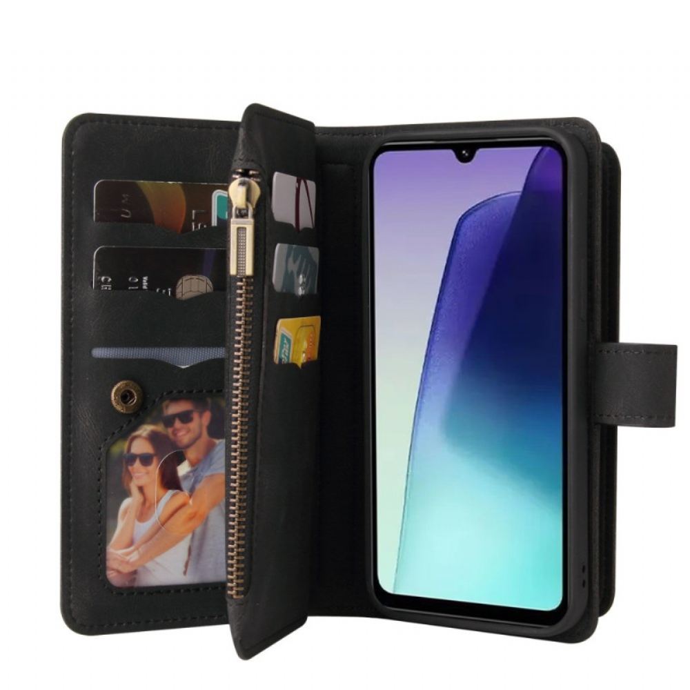 Kožený Kryt Na Motorola Edge 50 Multifunkční