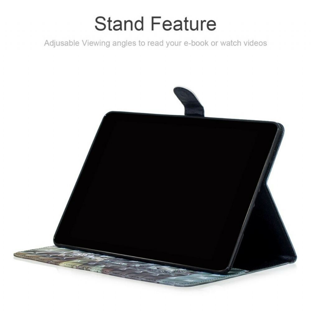 Flipové Pouzdro Na Samsung Galaxy Tab S5e Sen O Kočce
