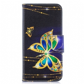 Flipové Pouzdro Na Samsung Galaxy A10 Kouzelný Motýl