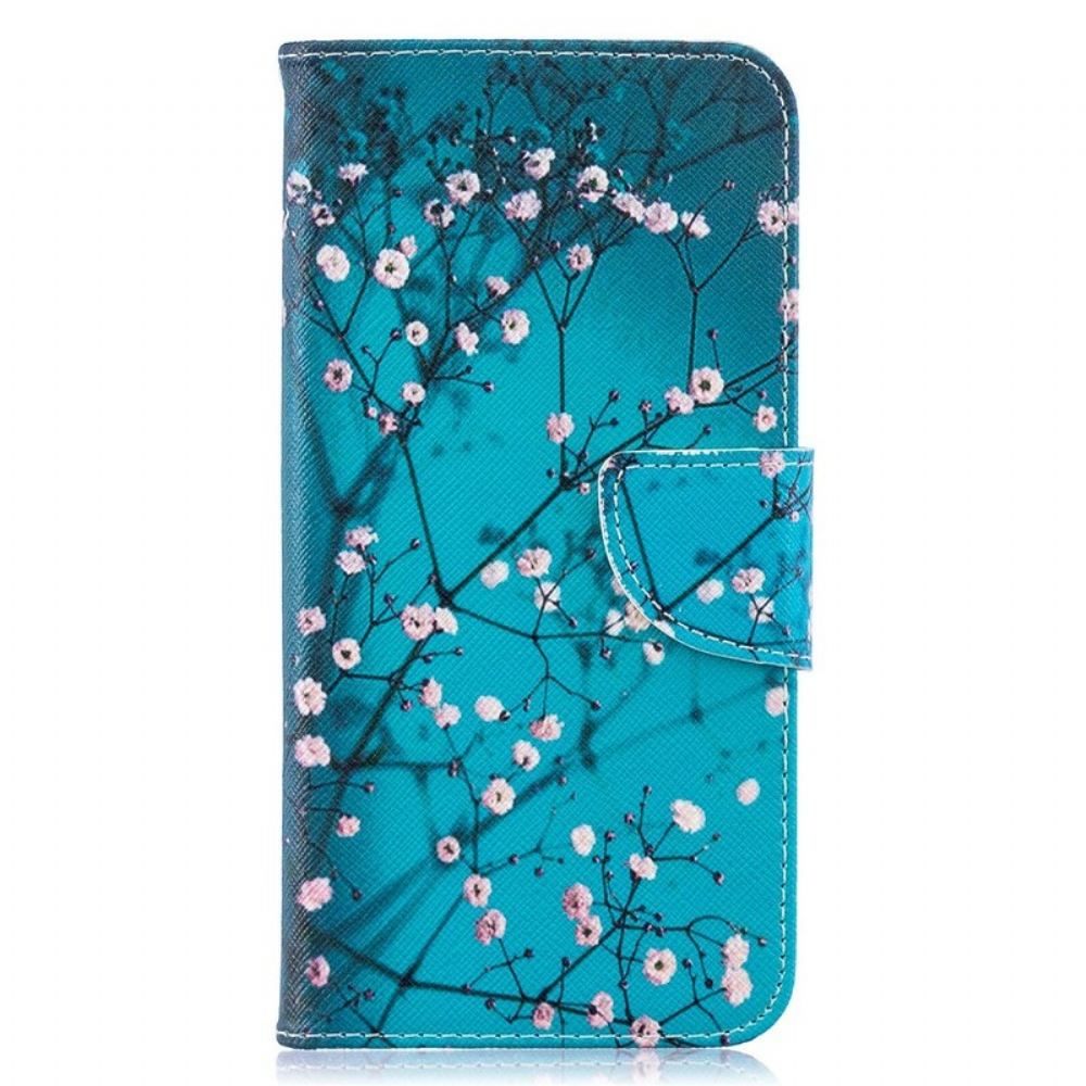 Flipové Pouzdro Na Samsung Galaxy A10 Kvetoucí Strom