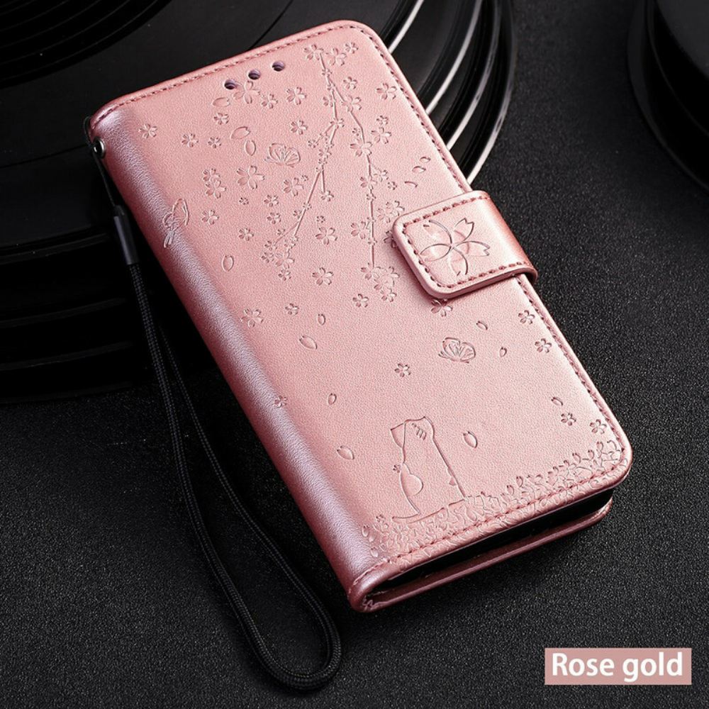 Kožené Pouzdro Na Samsung Galaxy A10 Na Lana Snívání Řemínku