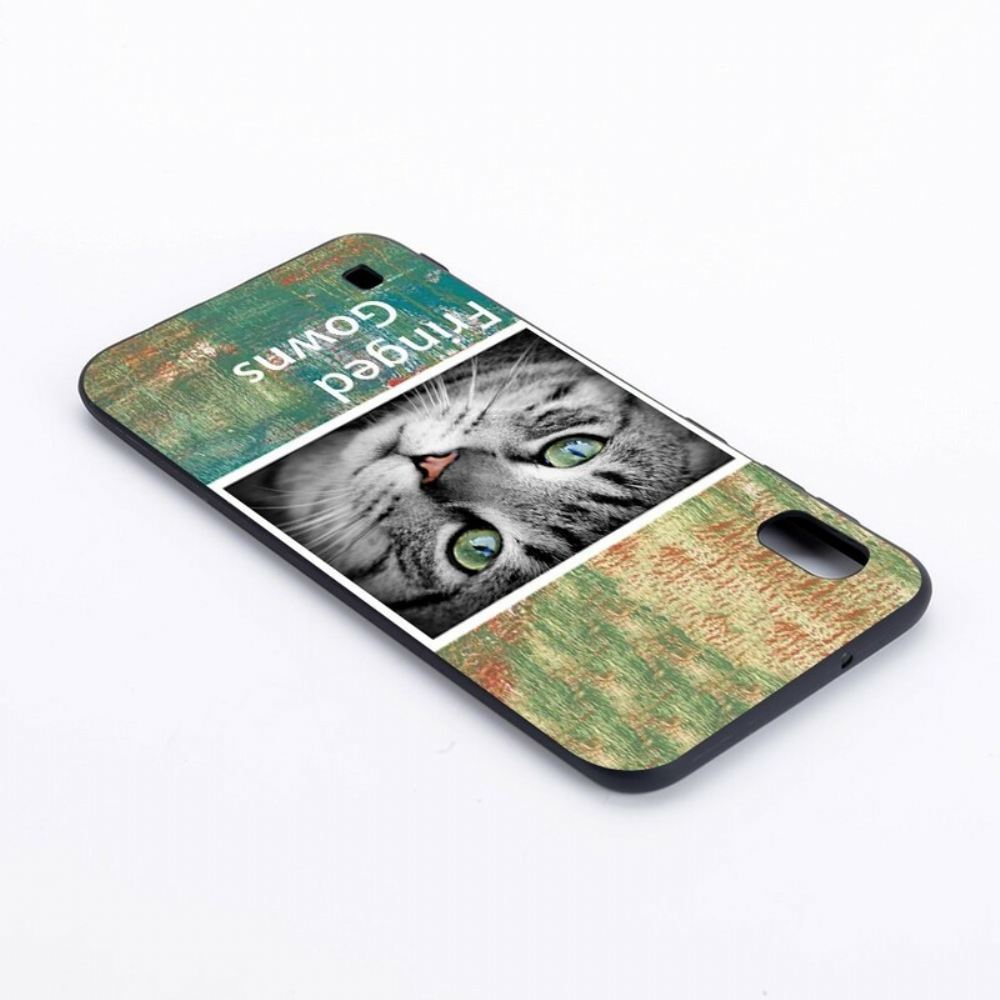 Kryty Na Mobil Na Samsung Galaxy A10 Silikonové Šaty S Pružnými Třásněmi