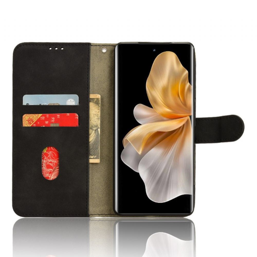Kožený Kryt Na Vivo V30 5g Semišový Efekt