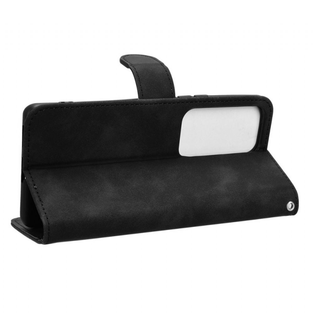 Kožený Kryt Na Vivo V30 5g Semišový Efekt