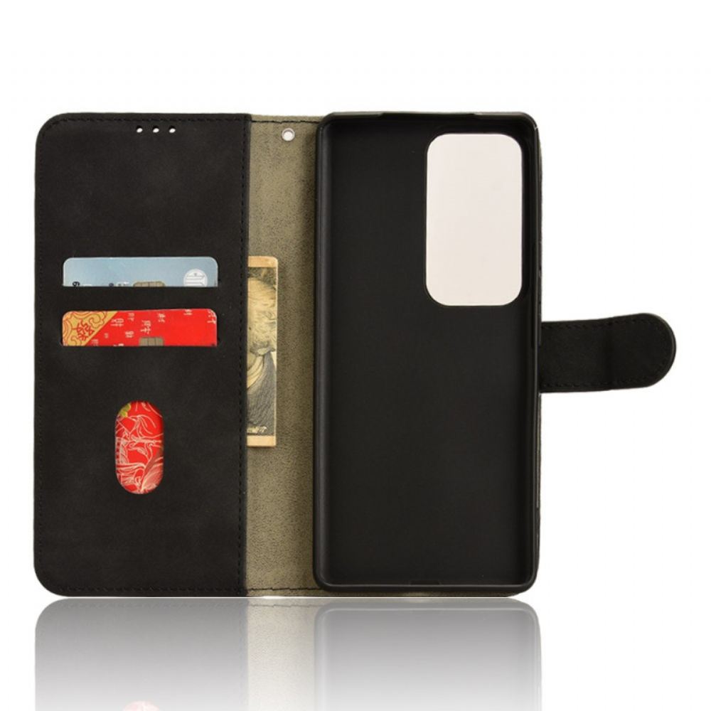 Kožený Kryt Na Vivo V30 5g Semišový Efekt