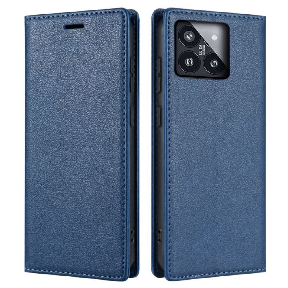 Kožené Pouzdro Folio Xiaomi 14 Obchod