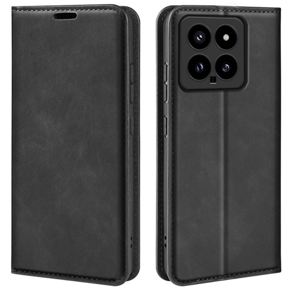 Kožené Pouzdro Xiaomi 14 Kryty Na Mobil Klasika