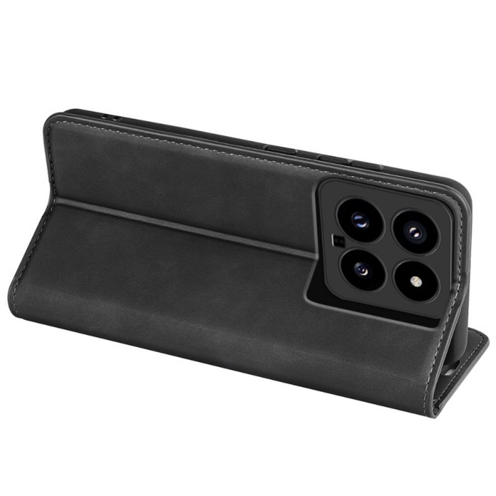 Kožené Pouzdro Xiaomi 14 Kryty Na Mobil Klasika