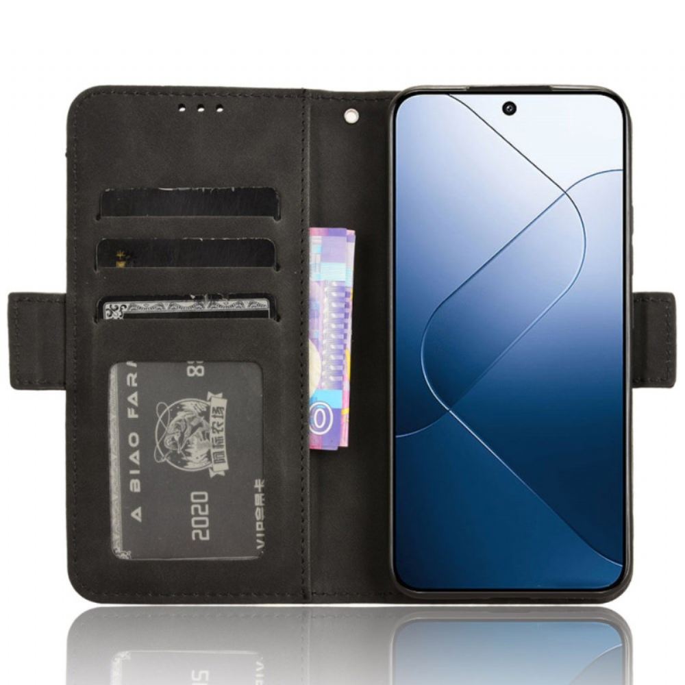 Kožený Kryt Xiaomi 14 Multi-card