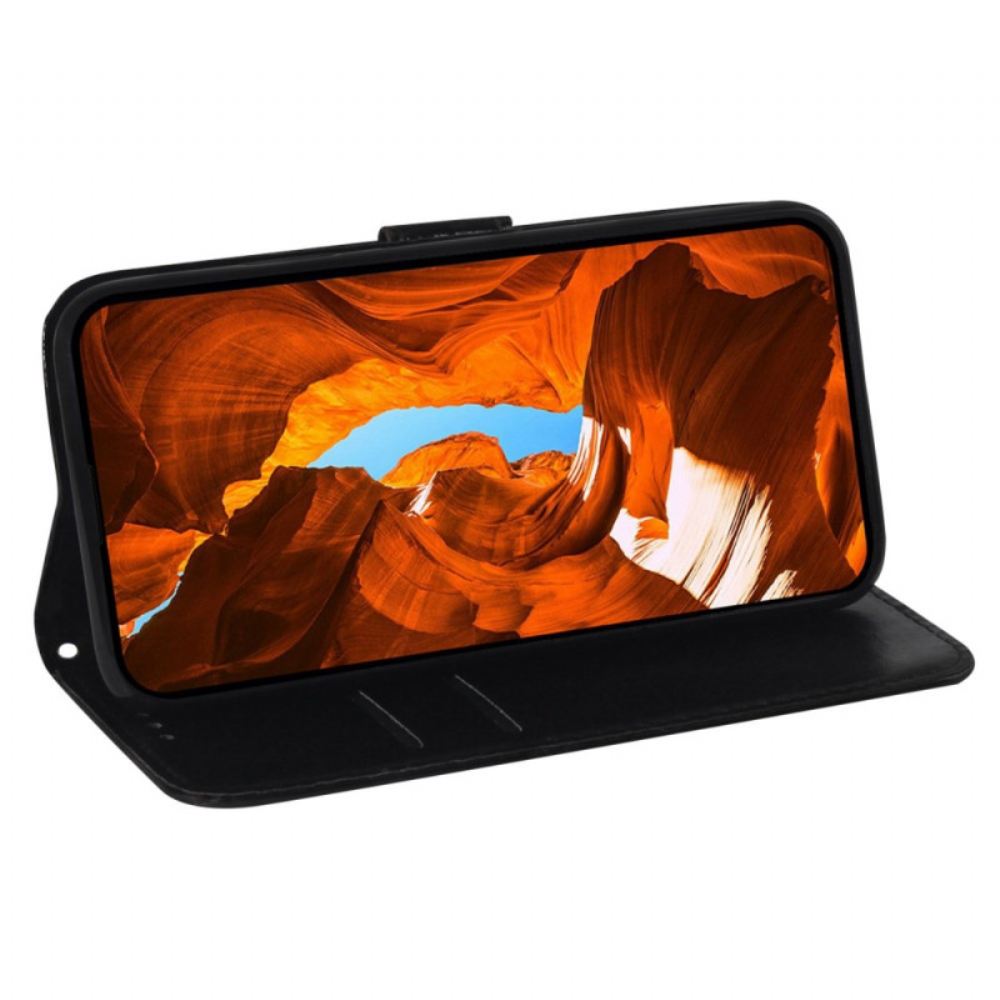Kožený Kryt Xiaomi 14 Strappy Disco Style