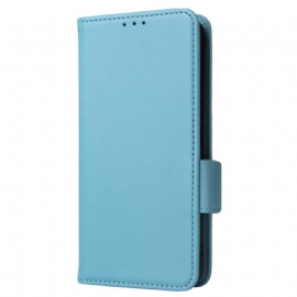Kožený Kryt Xiaomi 14 Textura A Popruh Litchi