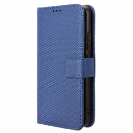 Kožený Kryt Xiaomi 14 Tečkovaná Textura