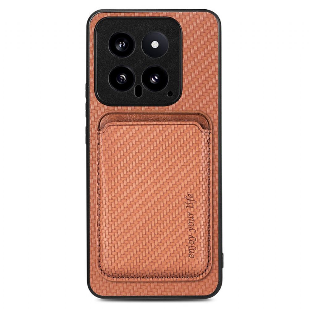 Kryt Na Xiaomi 14 Magnetický Odnímatelný Držák Karty