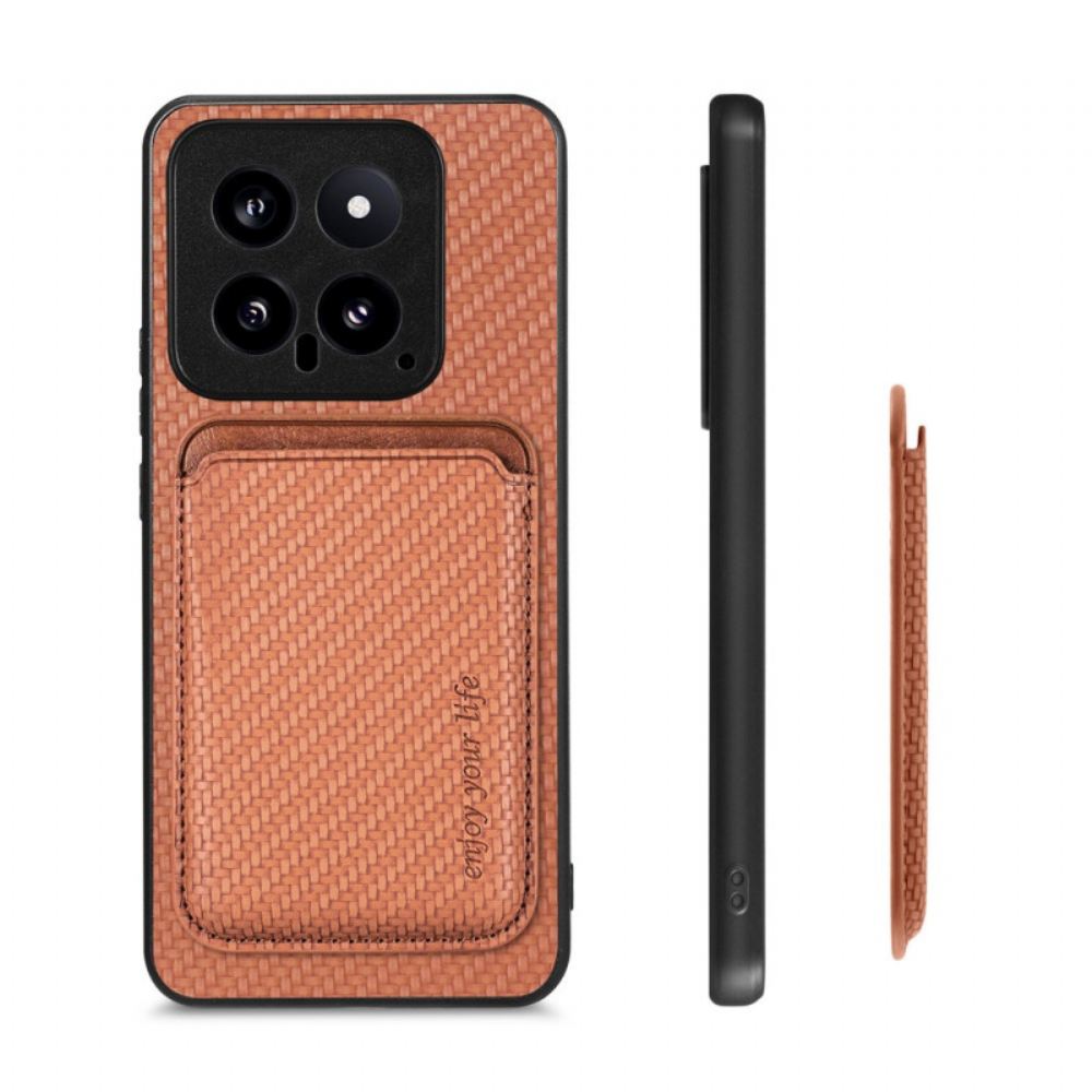 Kryt Na Xiaomi 14 Magnetický Odnímatelný Držák Karty