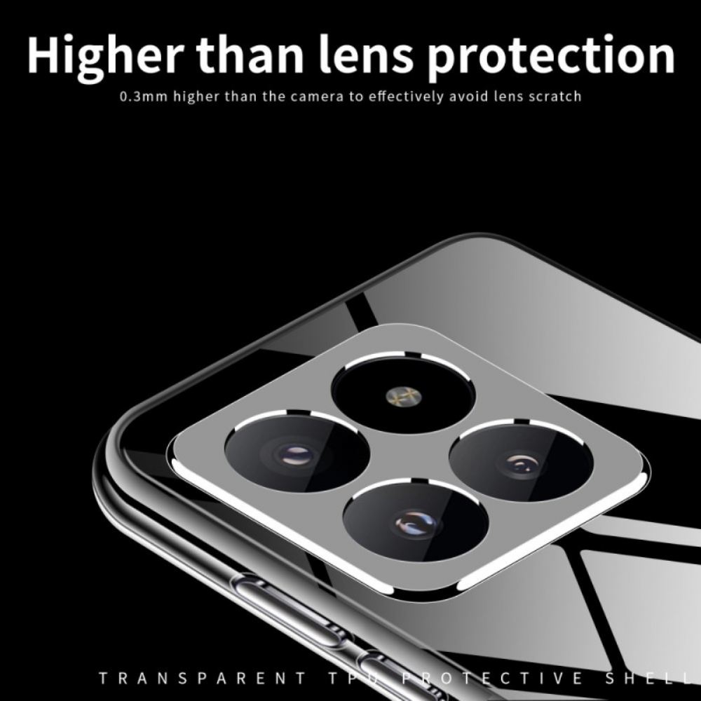 Kryt Xiaomi 14 Kryty Na Mobil Transparentní Hd Mofi