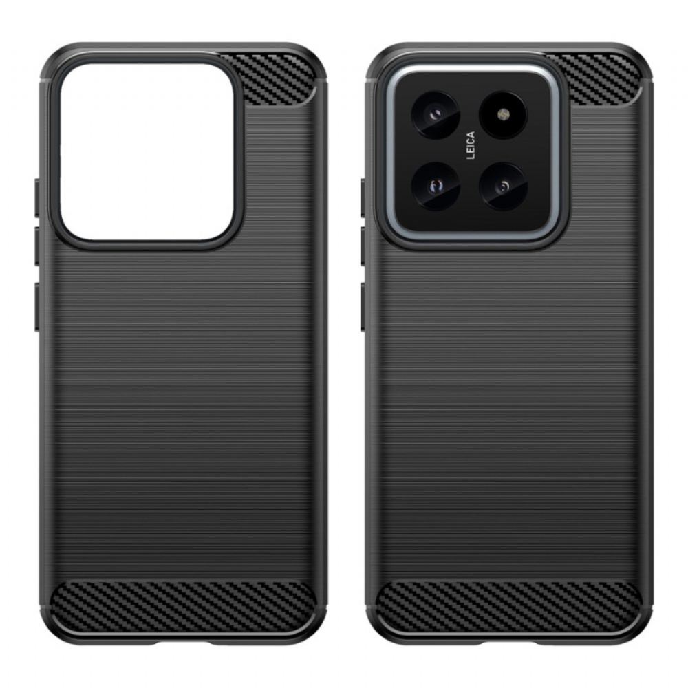Kryt Xiaomi 14 Kryty Na Mobil Uhlíkové Vlákno