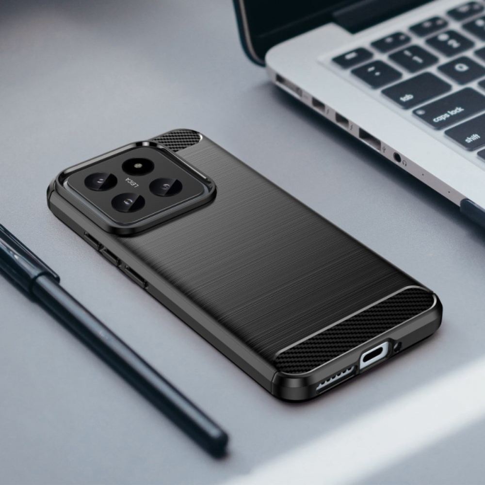 Kryt Xiaomi 14 Kryty Na Mobil Uhlíkové Vlákno
