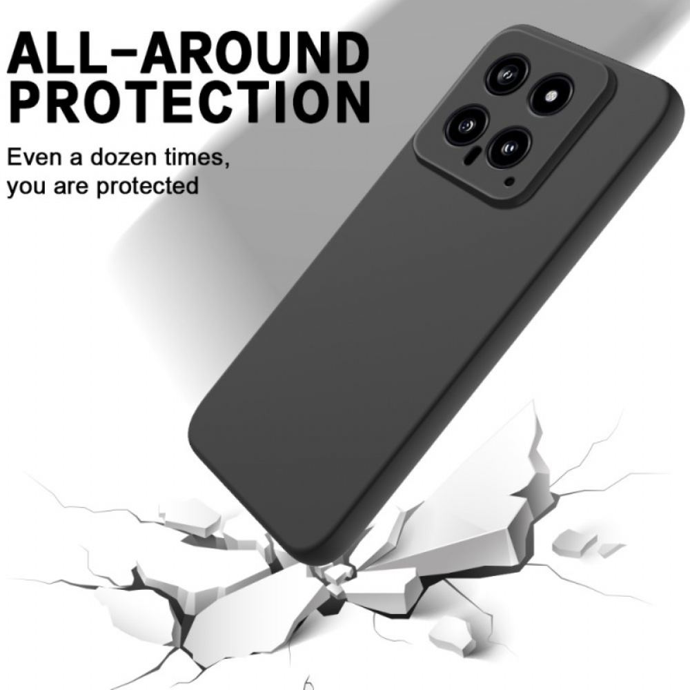 Kryt Xiaomi 14 Kryty Na Mobil Řemínek Z Tekutého Silikonu