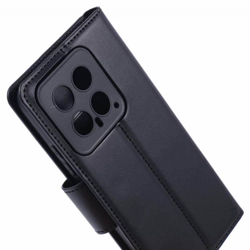 Peněženková Pouzdra Xiaomi 14 Kryty Na Mobil Frézy Řady Hanman